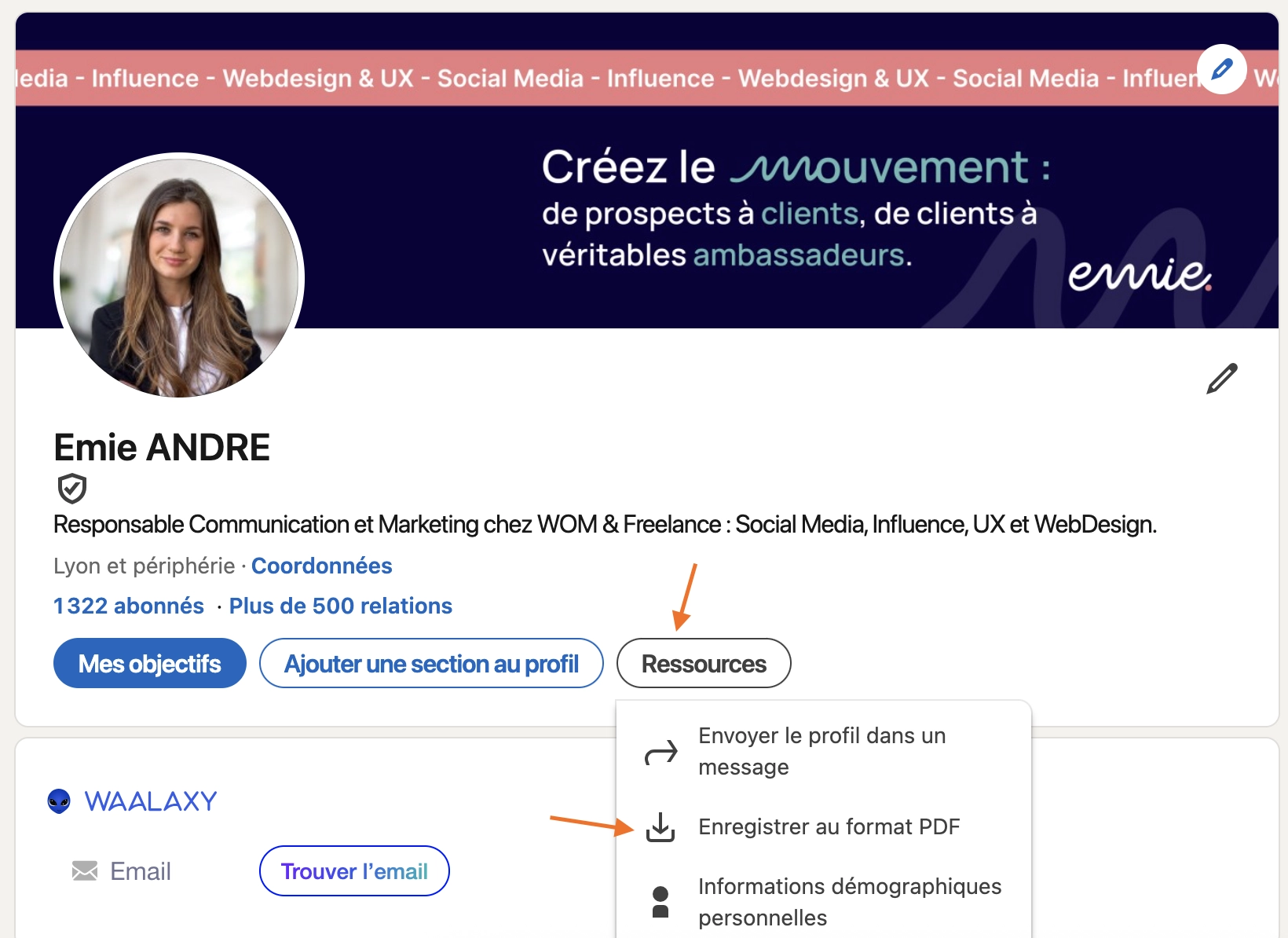 Optimiser-profil-LinkedIn-Export-Profil-LinknedIn-WOM-Recrutement